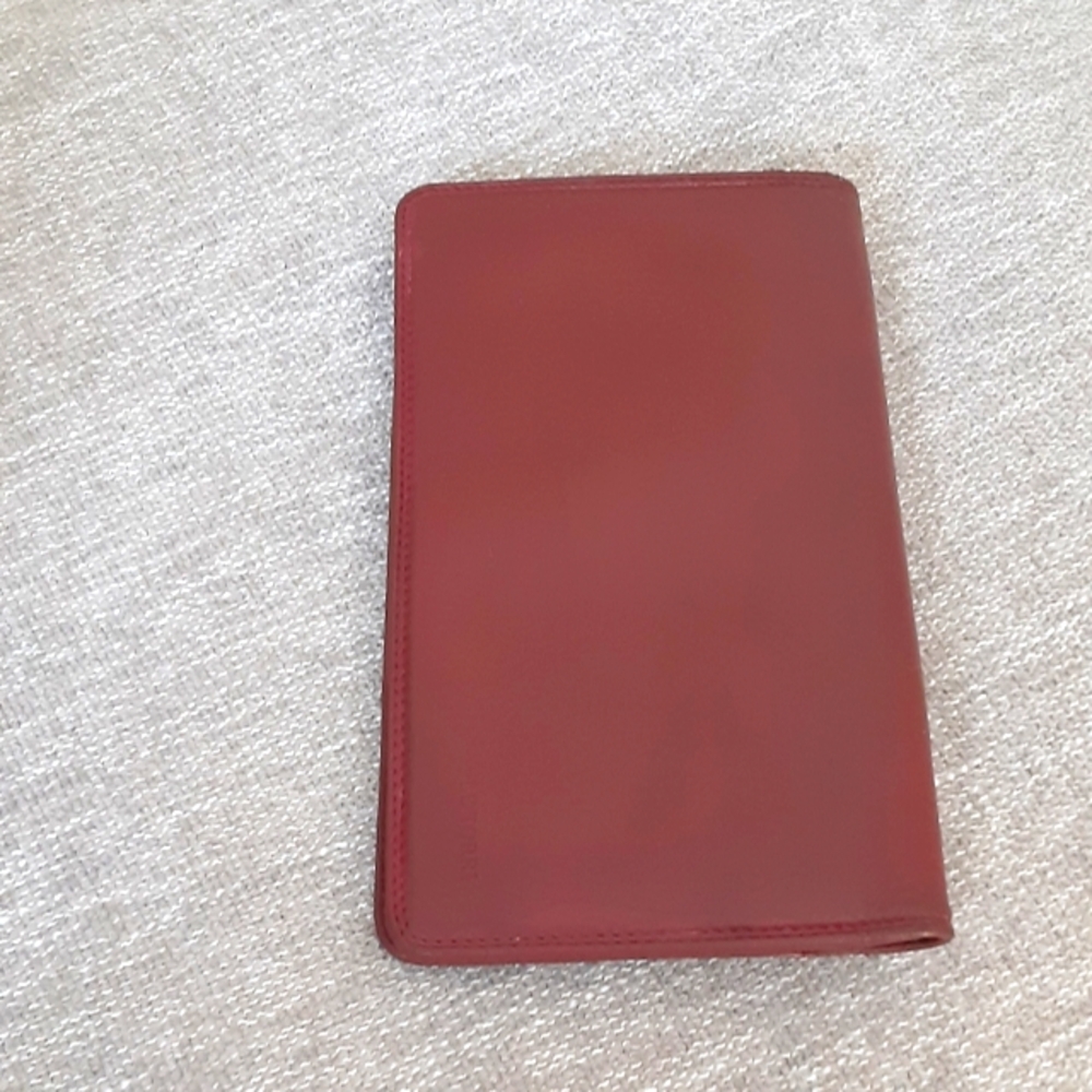 Letorri Dark  red Leather Wallet